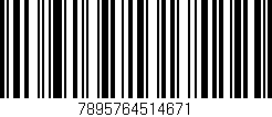 Código de barras (EAN, GTIN, SKU, ISBN): '7895764514671'