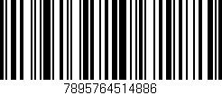 Código de barras (EAN, GTIN, SKU, ISBN): '7895764514886'