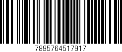 Código de barras (EAN, GTIN, SKU, ISBN): '7895764517917'
