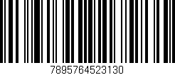 Código de barras (EAN, GTIN, SKU, ISBN): '7895764523130'