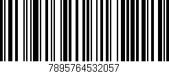 Código de barras (EAN, GTIN, SKU, ISBN): '7895764532057'