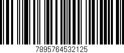 Código de barras (EAN, GTIN, SKU, ISBN): '7895764532125'