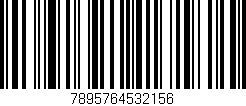 Código de barras (EAN, GTIN, SKU, ISBN): '7895764532156'