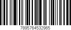 Código de barras (EAN, GTIN, SKU, ISBN): '7895764532965'