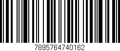 Código de barras (EAN, GTIN, SKU, ISBN): '7895764740162'