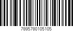 Código de barras (EAN, GTIN, SKU, ISBN): '7895780105105'