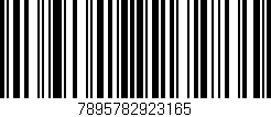 Código de barras (EAN, GTIN, SKU, ISBN): '7895782923165'