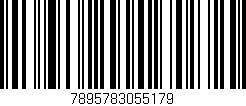 Código de barras (EAN, GTIN, SKU, ISBN): '7895783055179'