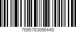 Código de barras (EAN, GTIN, SKU, ISBN): '7895783086449'