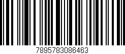 Código de barras (EAN, GTIN, SKU, ISBN): '7895783086463'