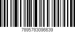 Código de barras (EAN, GTIN, SKU, ISBN): '7895783096639'