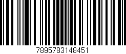 Código de barras (EAN, GTIN, SKU, ISBN): '7895783148451'