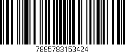 Código de barras (EAN, GTIN, SKU, ISBN): '7895783153424'