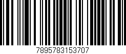 Código de barras (EAN, GTIN, SKU, ISBN): '7895783153707'