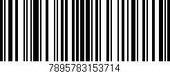 Código de barras (EAN, GTIN, SKU, ISBN): '7895783153714'