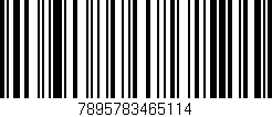 Código de barras (EAN, GTIN, SKU, ISBN): '7895783465114'