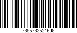 Código de barras (EAN, GTIN, SKU, ISBN): '7895783521698'