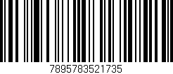 Código de barras (EAN, GTIN, SKU, ISBN): '7895783521735'
