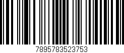 Código de barras (EAN, GTIN, SKU, ISBN): '7895783523753'