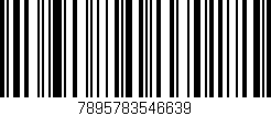 Código de barras (EAN, GTIN, SKU, ISBN): '7895783546639'
