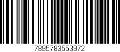 Código de barras (EAN, GTIN, SKU, ISBN): '7895783553972'