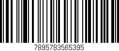 Código de barras (EAN, GTIN, SKU, ISBN): '7895783565395'