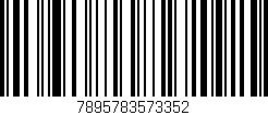 Código de barras (EAN, GTIN, SKU, ISBN): '7895783573352'
