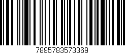 Código de barras (EAN, GTIN, SKU, ISBN): '7895783573369'