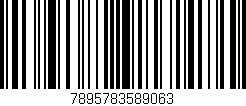 Código de barras (EAN, GTIN, SKU, ISBN): '7895783589063'