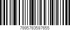 Código de barras (EAN, GTIN, SKU, ISBN): '7895783597655'