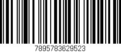 Código de barras (EAN, GTIN, SKU, ISBN): '7895783629523'