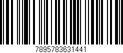 Código de barras (EAN, GTIN, SKU, ISBN): '7895783631441'