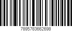 Código de barras (EAN, GTIN, SKU, ISBN): '7895783662698'