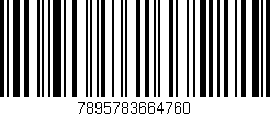 Código de barras (EAN, GTIN, SKU, ISBN): '7895783664760'