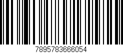 Código de barras (EAN, GTIN, SKU, ISBN): '7895783666054'