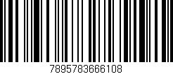 Código de barras (EAN, GTIN, SKU, ISBN): '7895783666108'
