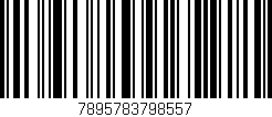 Código de barras (EAN, GTIN, SKU, ISBN): '7895783798557'
