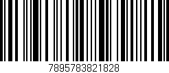 Código de barras (EAN, GTIN, SKU, ISBN): '7895783821828'