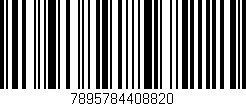 Código de barras (EAN, GTIN, SKU, ISBN): '7895784408820'