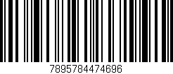 Código de barras (EAN, GTIN, SKU, ISBN): '7895784474696'