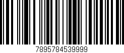 Código de barras (EAN, GTIN, SKU, ISBN): '7895784539999'