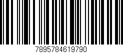 Código de barras (EAN, GTIN, SKU, ISBN): '7895784619790'