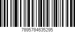 Código de barras (EAN, GTIN, SKU, ISBN): '7895784635295'