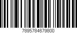 Código de barras (EAN, GTIN, SKU, ISBN): '7895784679800'