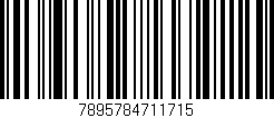 Código de barras (EAN, GTIN, SKU, ISBN): '7895784711715'
