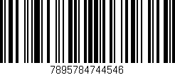 Código de barras (EAN, GTIN, SKU, ISBN): '7895784744546'