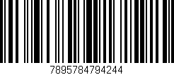 Código de barras (EAN, GTIN, SKU, ISBN): '7895784794244'