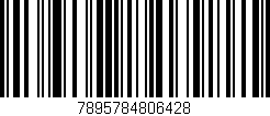 Código de barras (EAN, GTIN, SKU, ISBN): '7895784806428'