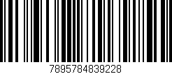 Código de barras (EAN, GTIN, SKU, ISBN): '7895784839228'