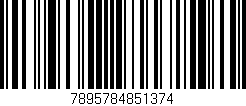 Código de barras (EAN, GTIN, SKU, ISBN): '7895784851374'